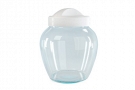 Glass storage jar "Avena Drop" 1,5 L